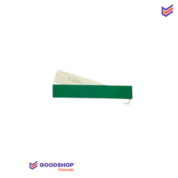 2-3/4" x 16-1/2" 120 Grit Velcro Sanding Strip Green Ice, 50/Pack